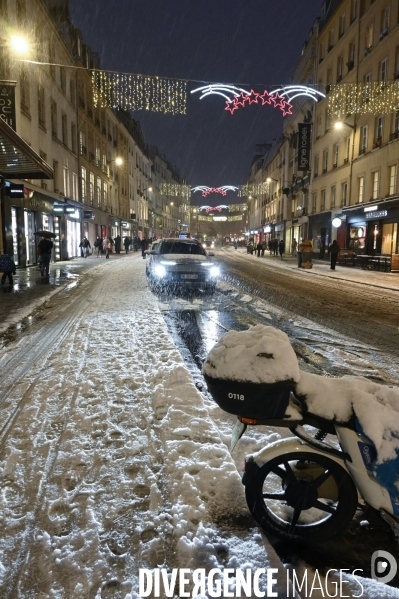 Paris sous la neige