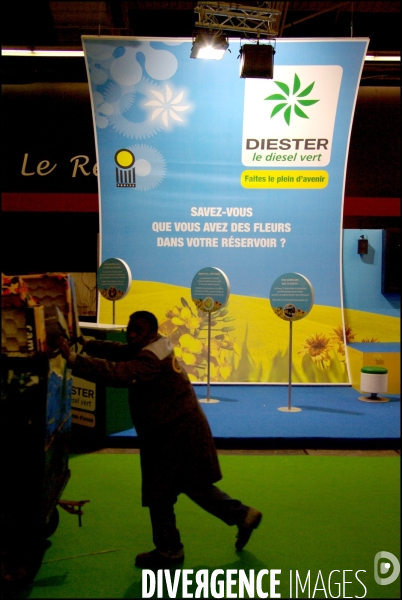 Une nuit au Salon de l Agriculture, 21-22 février 2009 à Paris.