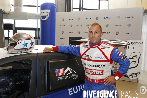 Duster DACIA en préparation pour la course de Pike s Peak, au USA.
