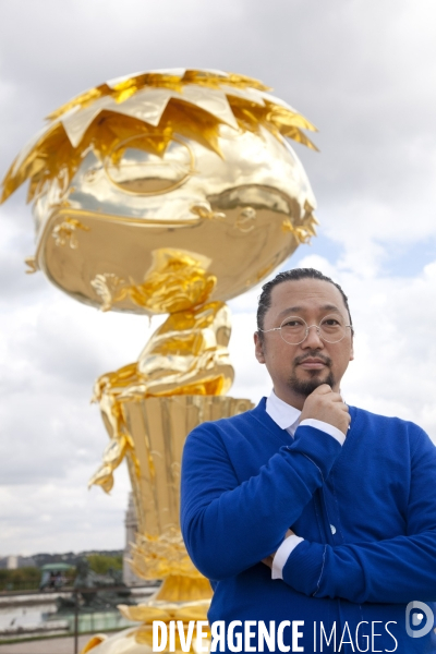 Exposition Murakami dans le parc et le chateau de Versailles
