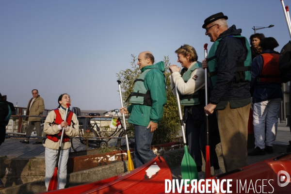 Campagne pour les municipales a Bordeaux