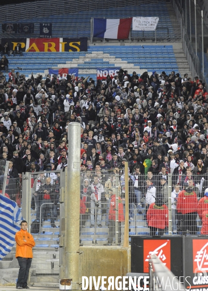 Les Supporters parisiens au Vélodrome