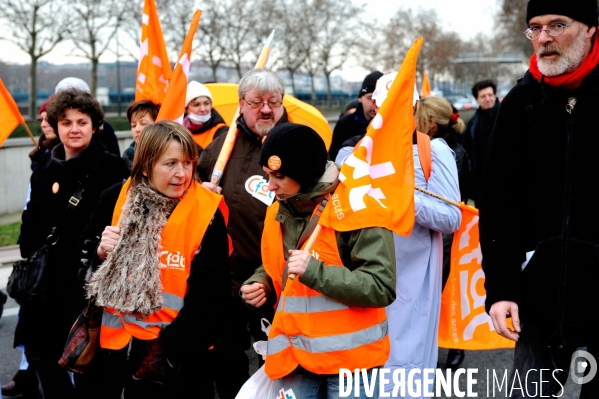 Manifestation des infirmières mardi à Lyon