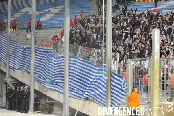 Les Supporters parisiens au Vélodrome