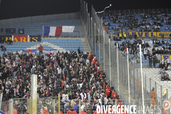 Les Supporters parisiens au Vélodrome