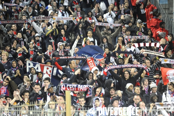 Les Supporters parisiens au Vélodrome