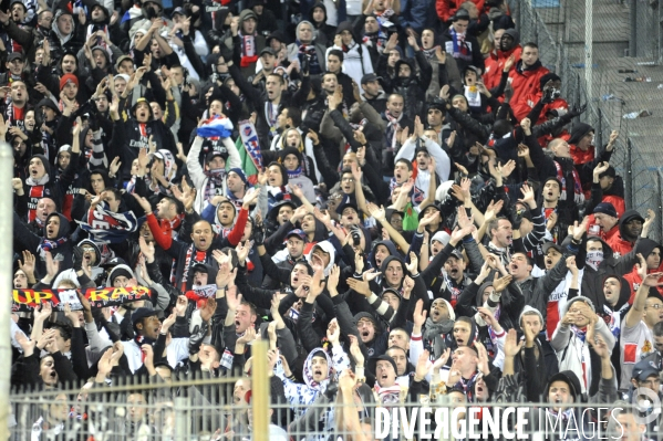 Les Supporters parisiens au Vélodrome