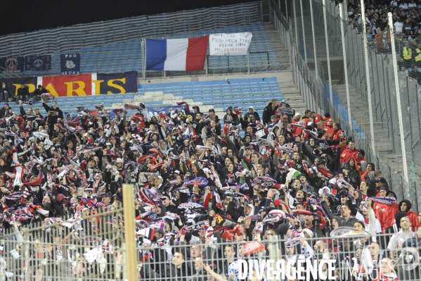 Les Supporters parisiens au Vélodrome