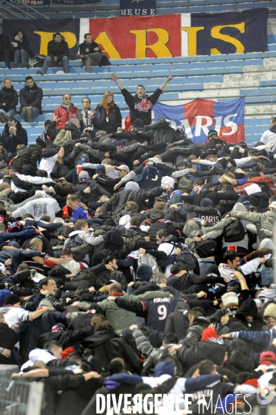 Les Supporters parisiens au Vélodrome