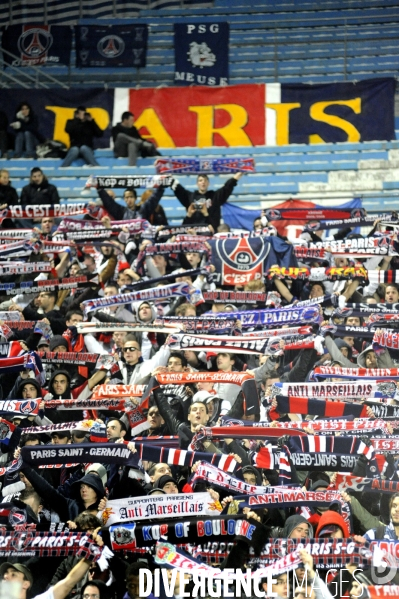 Les Supporters parisiens au Vélodrome