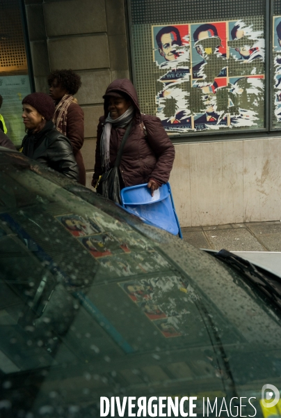 1 An Apres les promesses de BOUTIN, Le DAL Manifeste Rue de la Banque