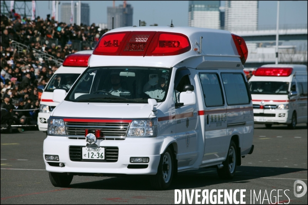 Parade du Nouvel An des pompiers de Tokyo / The New Year s Tokyo Firemen Parade