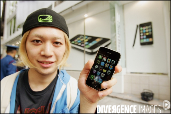 Lancement de l iPhone 3G au Japon