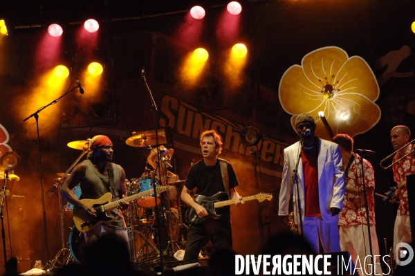 Sunshiners au Nice Jazz Festival.