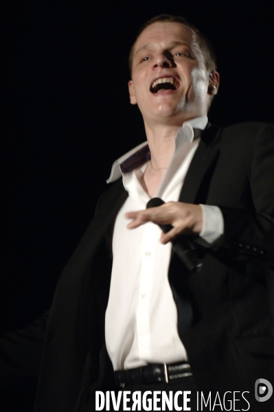 Benabar en concert au Nice Jazz Festival