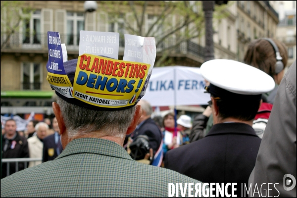 Défilé du Front National, 1er mai 2006.