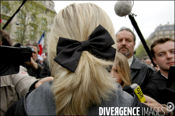 Défilé du Front National, 1er mai 2006.