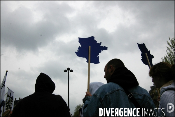 Défilé du Front National, 1er mai 2006.
