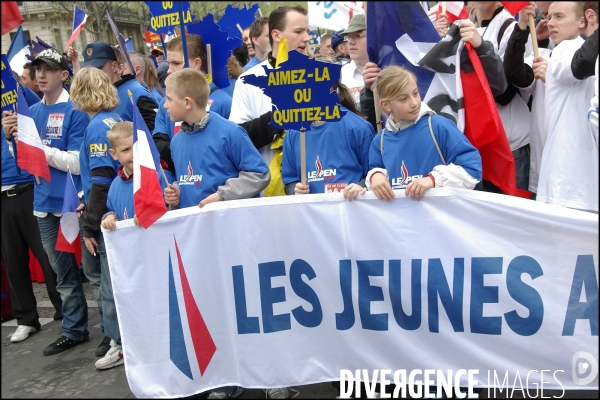 Défilé du Front National, 1er mai 2006.