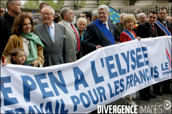 Défilé du Front National, 1er mai 2006.