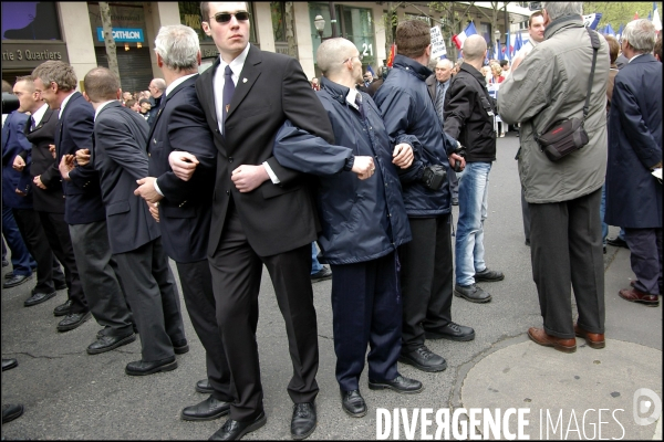 Défilé du Front National, 1er mai 2006.