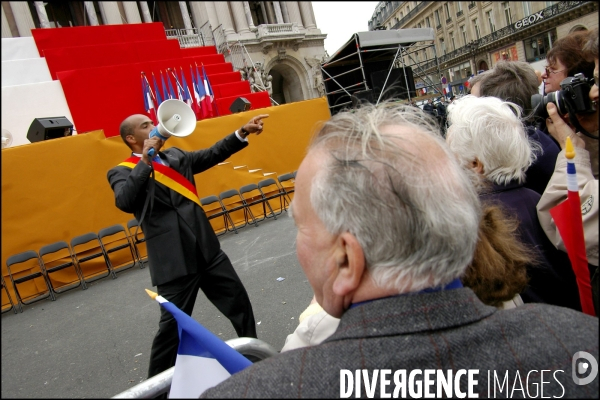 Défilé du Front National, 1er mai 2006.