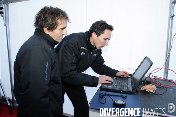 Alain PROST : Déjà une victoire au Trophée Andros