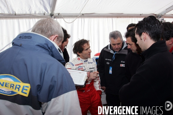 Alain PROST : Déjà une victoire au Trophée Andros