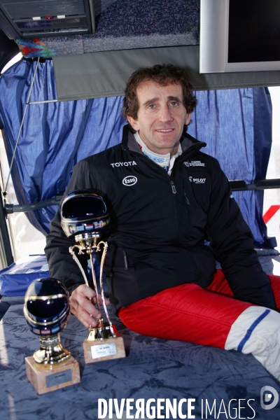 Alain PROST : Déjà une victoire au Trophée Andros