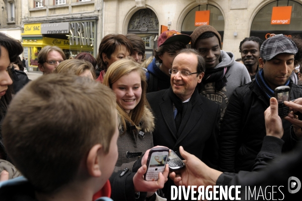 Francois hollande a reims