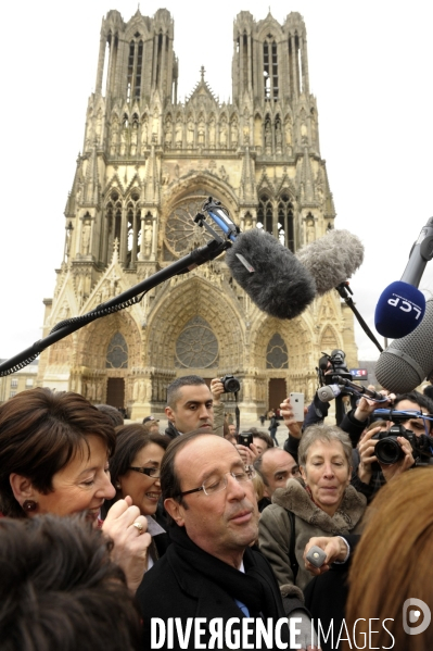 Francois hollande a reims