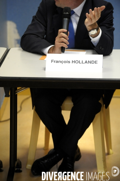 Francois hollande a reims