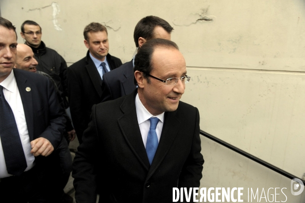 Francois hollande a reims