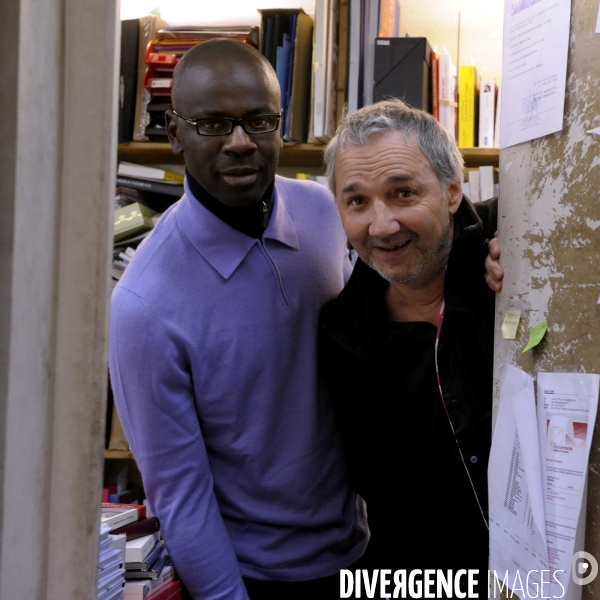 Lilian THURAM et son  nègre  Bernard FILLAIRE ont dédicacé leur livre  Mes étoiles noires 