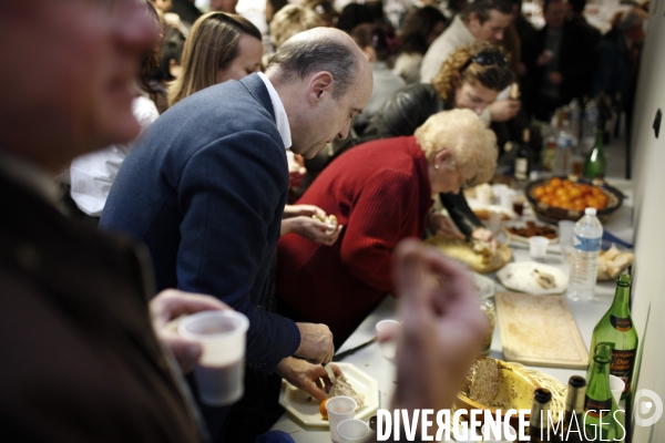 Campagne pour les municipales a Bordeaux