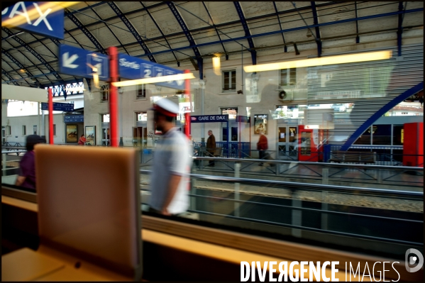 TGV en gare de Dax