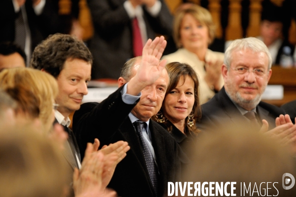 Elections cantonales et municipales à Lyon.