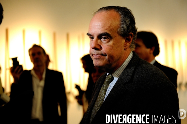 Inauguration de Biennale d Art Contemporain de Lyon par Frédéric Mitterrand