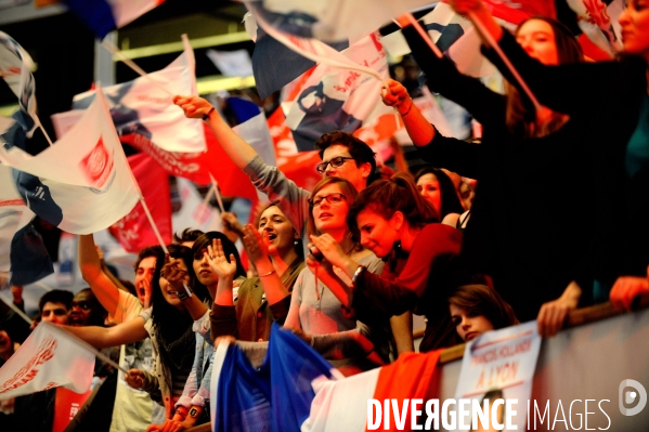 François Hollande à Lyon.