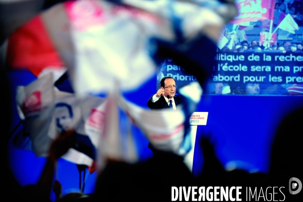 François Hollande à Lyon.