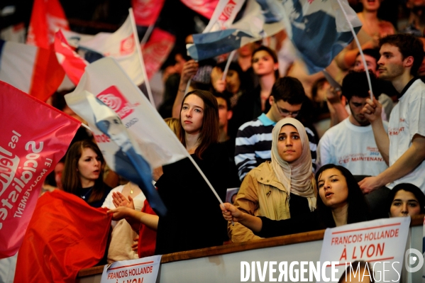 François Hollande à Lyon.