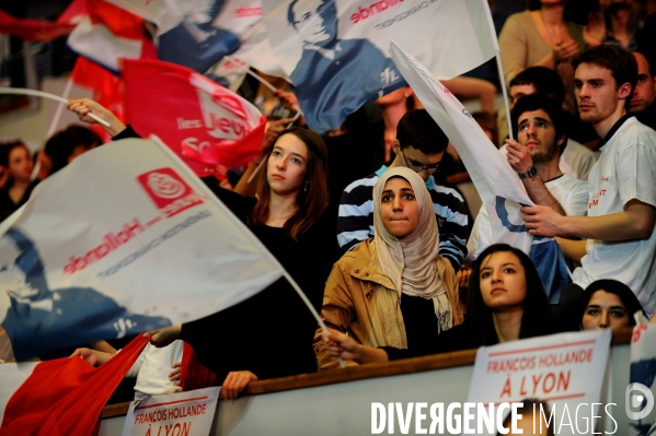 François Hollande à Lyon.