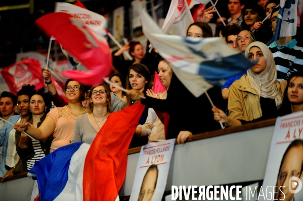François Hollande à Lyon.