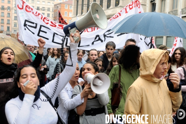 Journée d action des fonctionnaires à Lyon