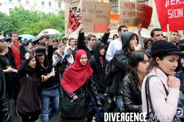 Journée d action des fonctionnaires à Lyon