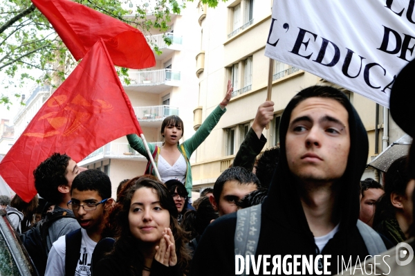 Journée d action des fonctionnaires à Lyon