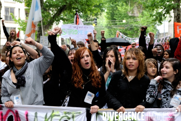 Journée d action des fonctionnaires à Lyon