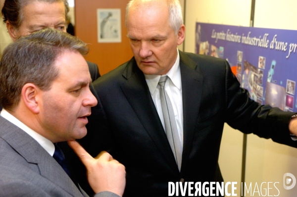 Soutien de Xavier Bertrand à Dominique Perben.