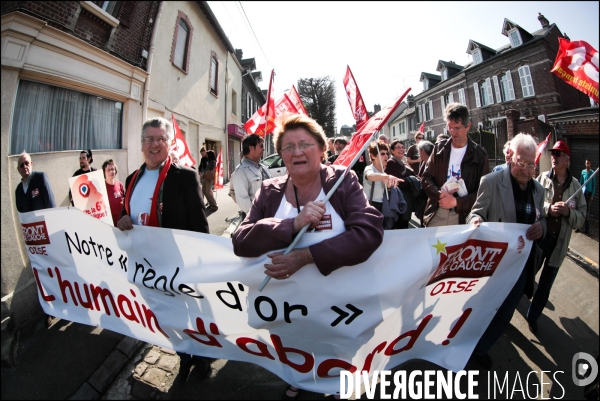 MARINE LE PEN: visite a Beauvais annulee