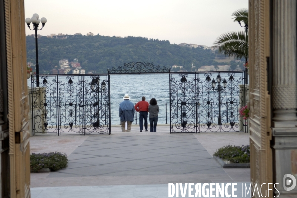 Vue sur le bosphore. bosphorus.